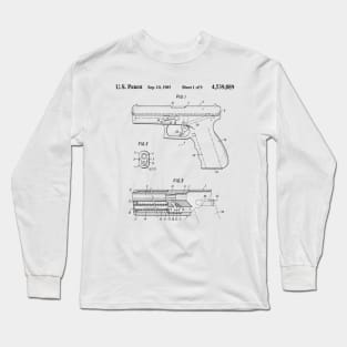 Glock Patent Design Long Sleeve T-Shirt